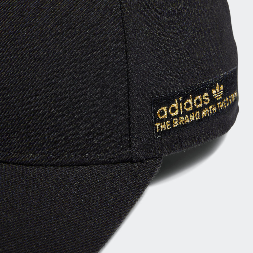 Men's adidas Originals A-Frame Snapback Hat Black