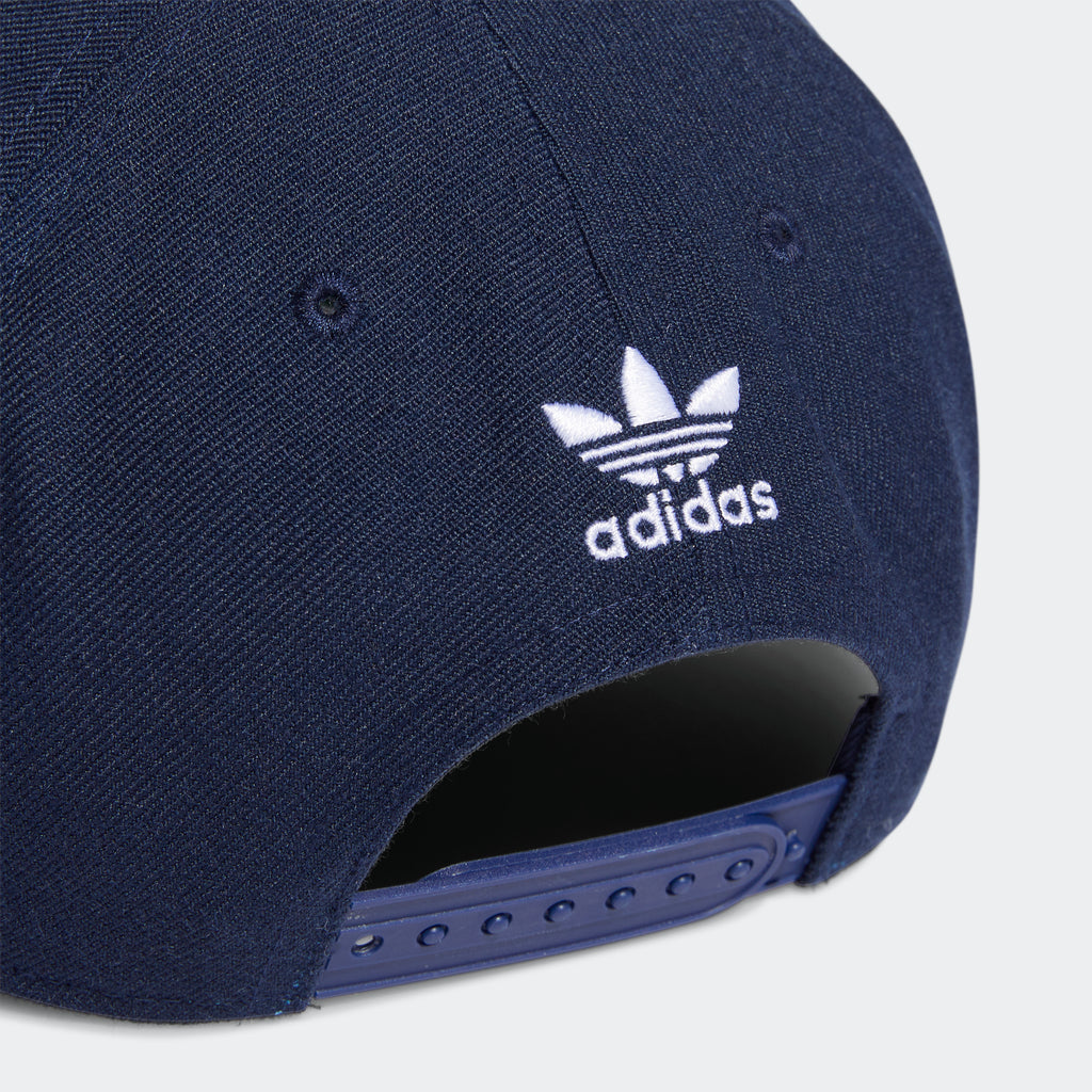 Men's adidas Originals A-Frame Snapback Hat Night Indigo