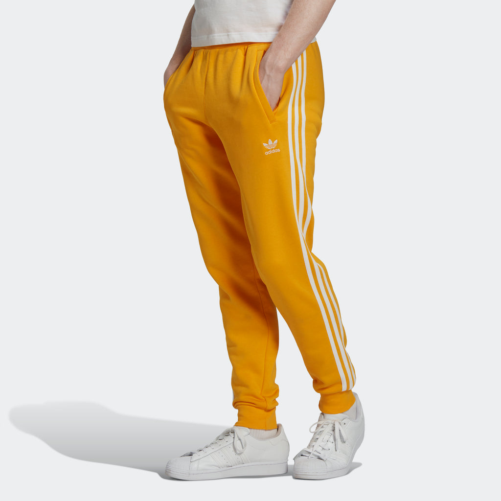 Men's adidas Originals Adicolor Classics 3-Stripes Pants Collegiate Gold