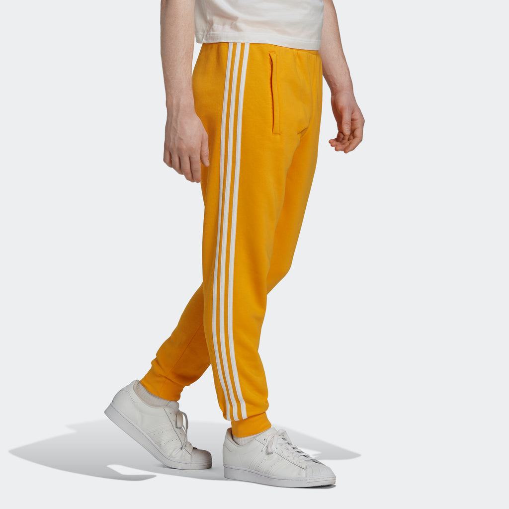 Men's adidas Originals Adicolor Classics 3-Stripes Pants Collegiate Gold