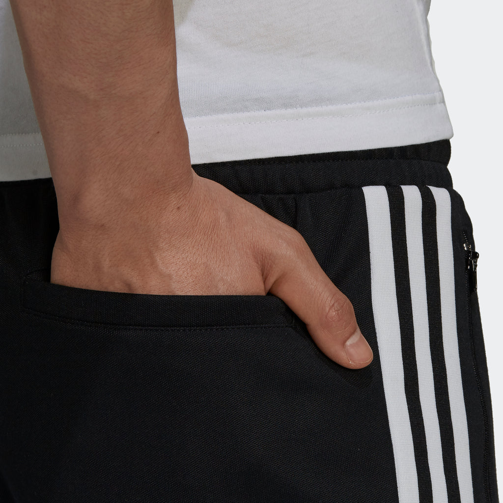 Men's adidas Originals Adicolor Classics Beckenbauer Primeblue Track Pants Black