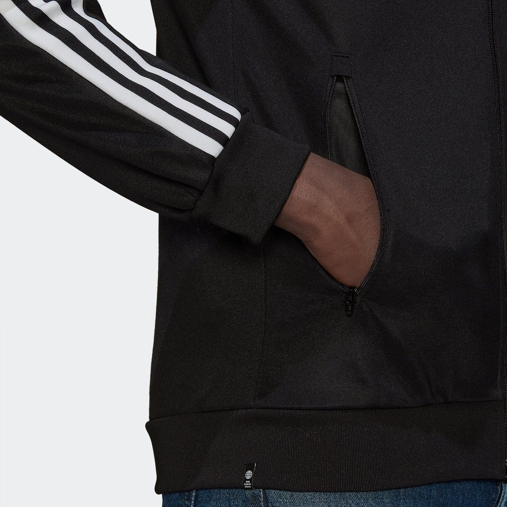 Men's adidas Originals Adicolor Classics Beckenbauer Track Jacket Black