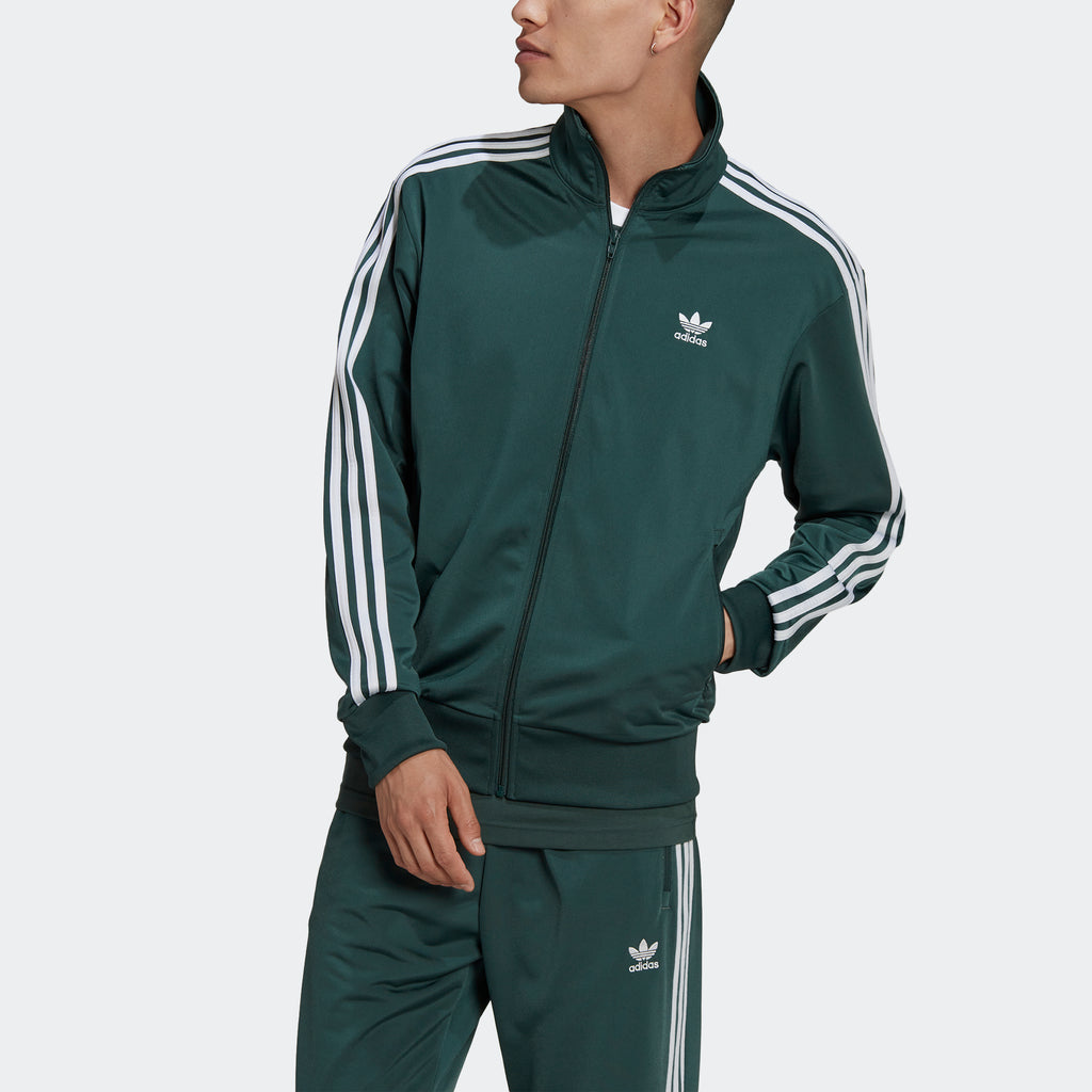 Men's adidas Originals Adicolor Classics Firebird Track Jacket Green