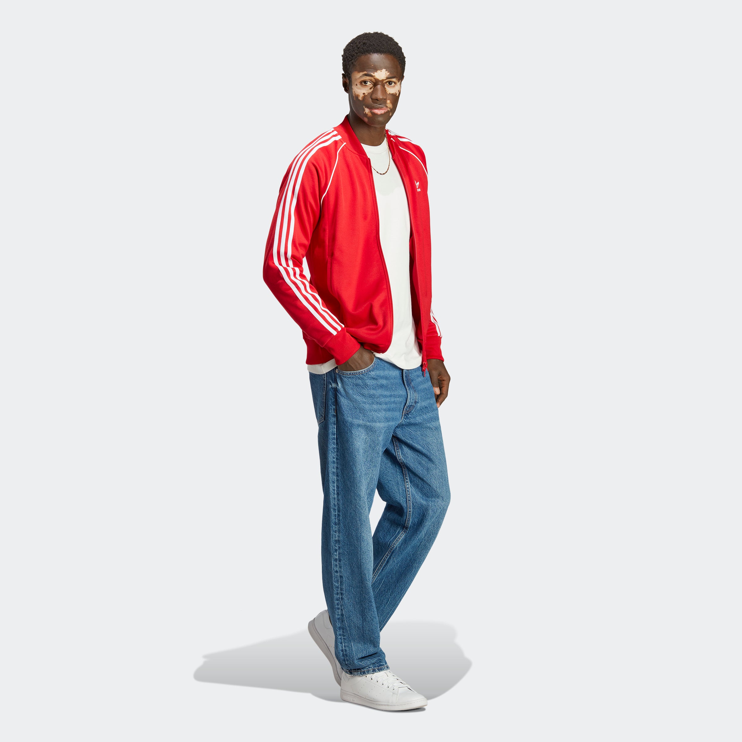 adidas Adicolor Classics SST Track Jacket Chicago Red | City Sports