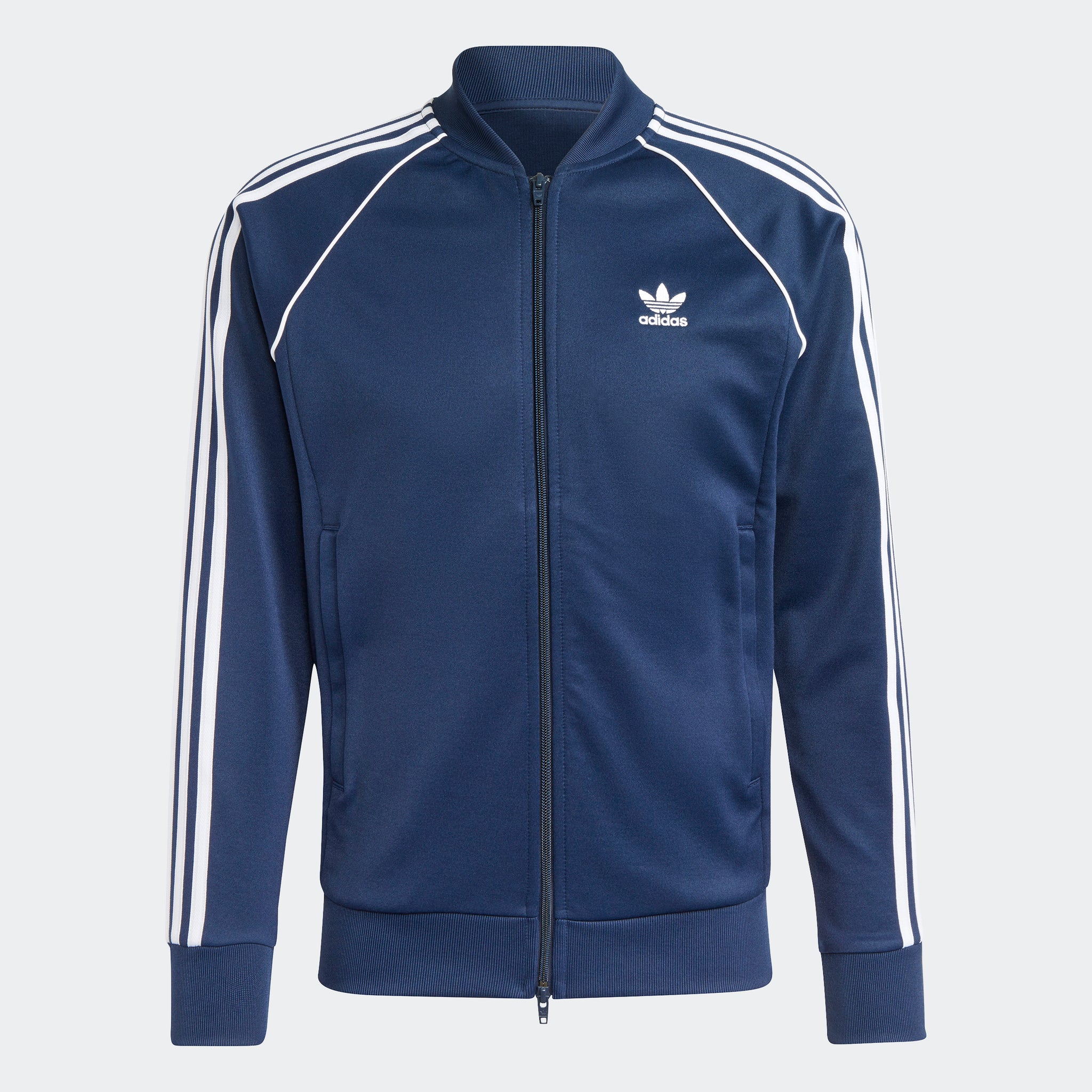 Navy adidas jacket cheap
