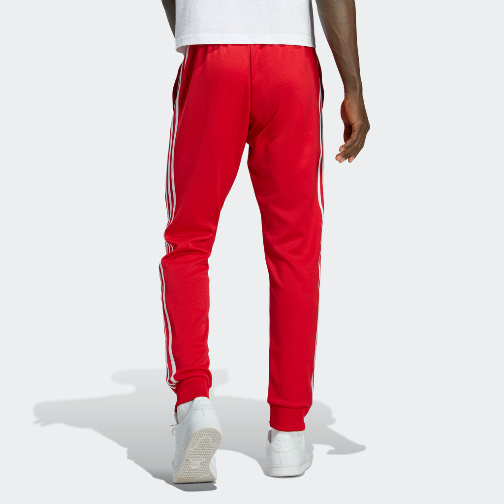 Men's adidas Originals Adicolor Classics SST Track Pants Better Scarlet