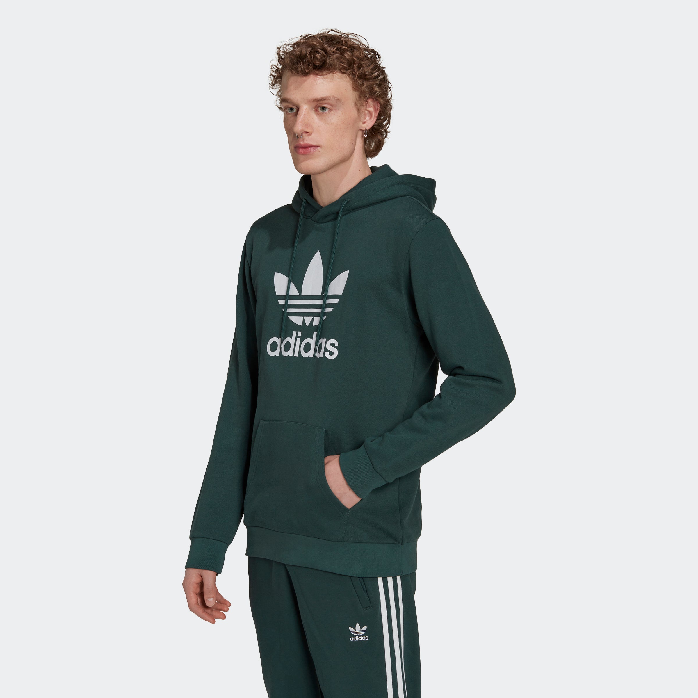 adidas Classics Chicago Trefoil Sports City Mineral Hoodie | Green