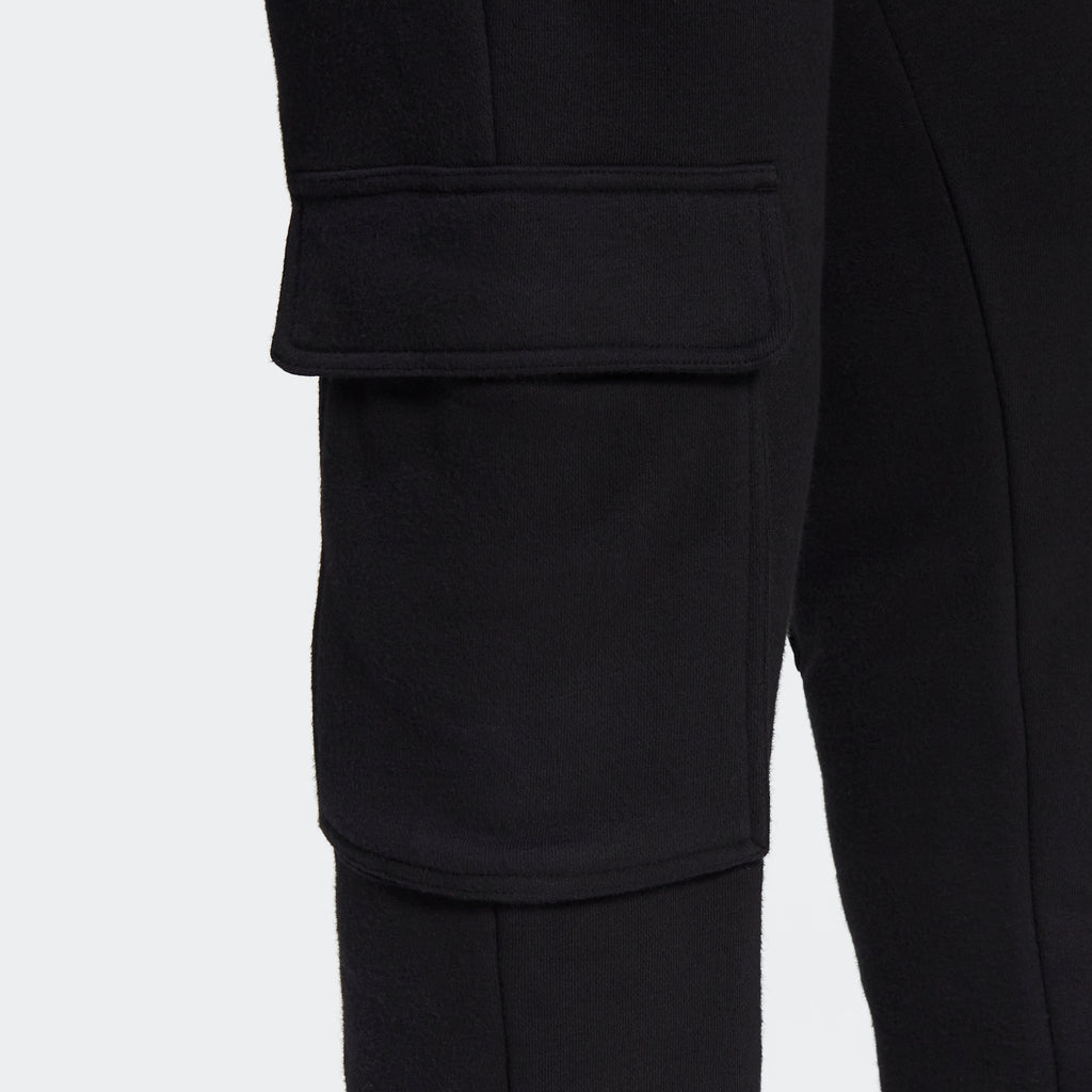 Men's adidas Originals Adicolor Essentials Trefoil Cargo Pants Black