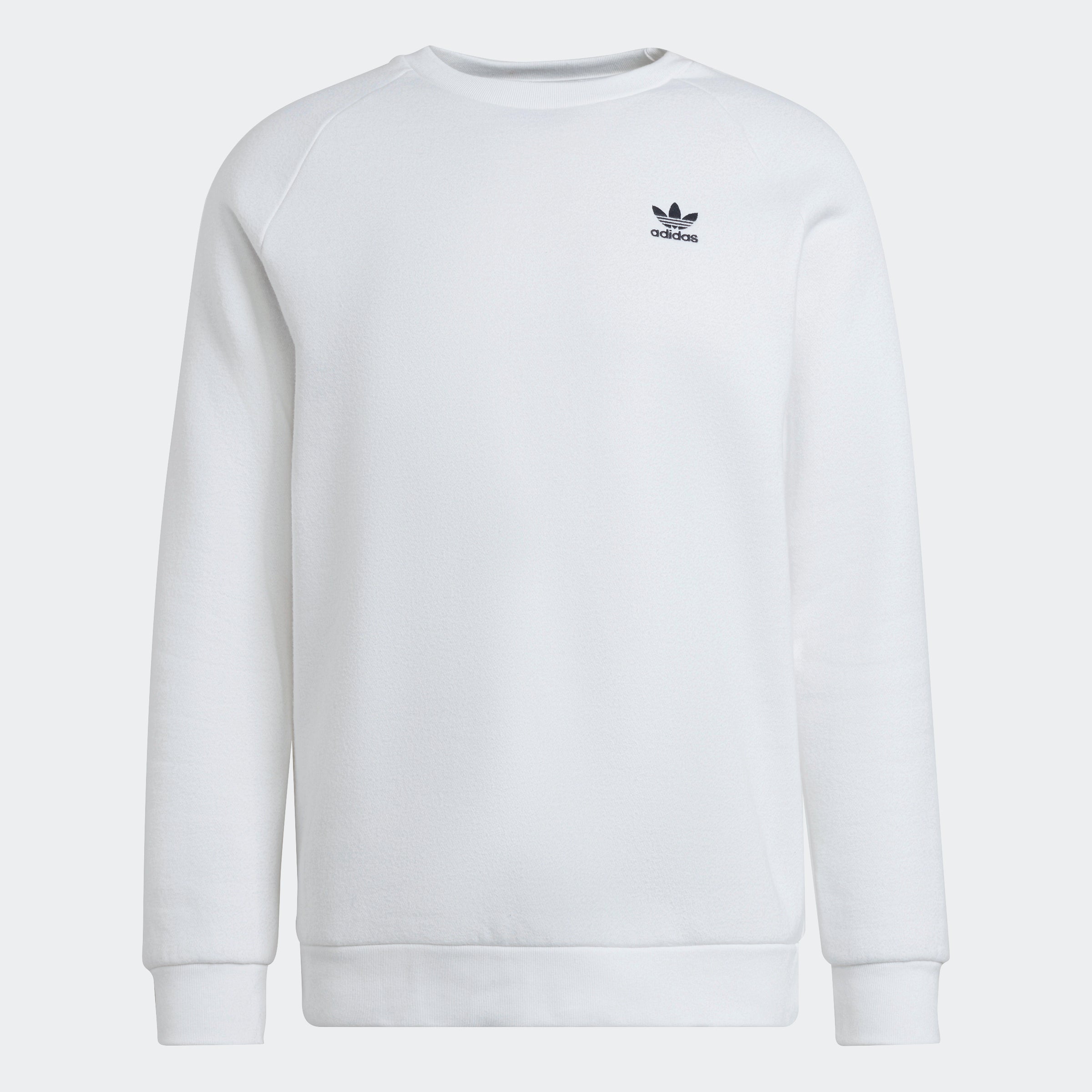 Essentials Trefoil Sweatshirt White | Chicago Sports