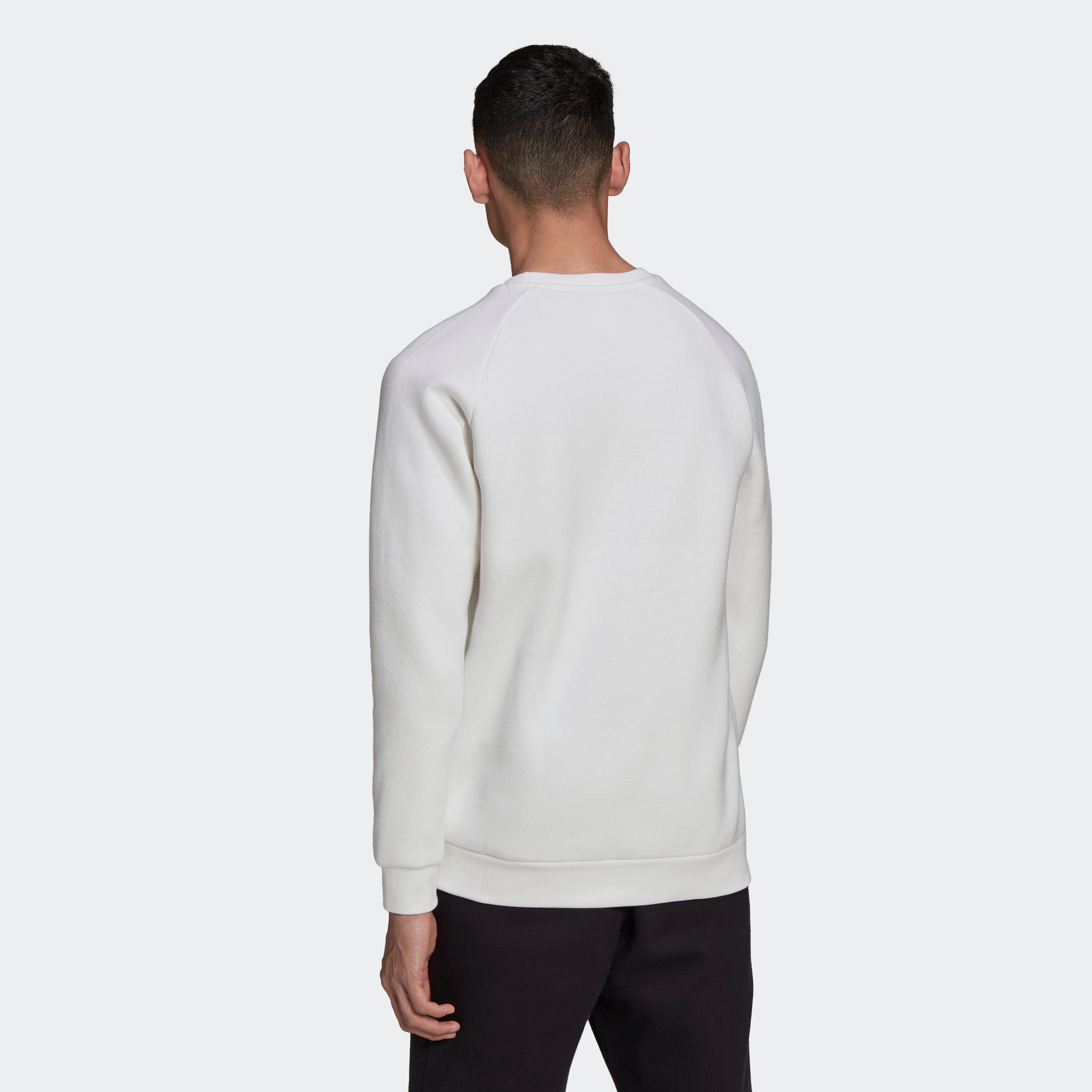 adidas Essentials Trefoil Sweatshirt White Chicago City Sports
