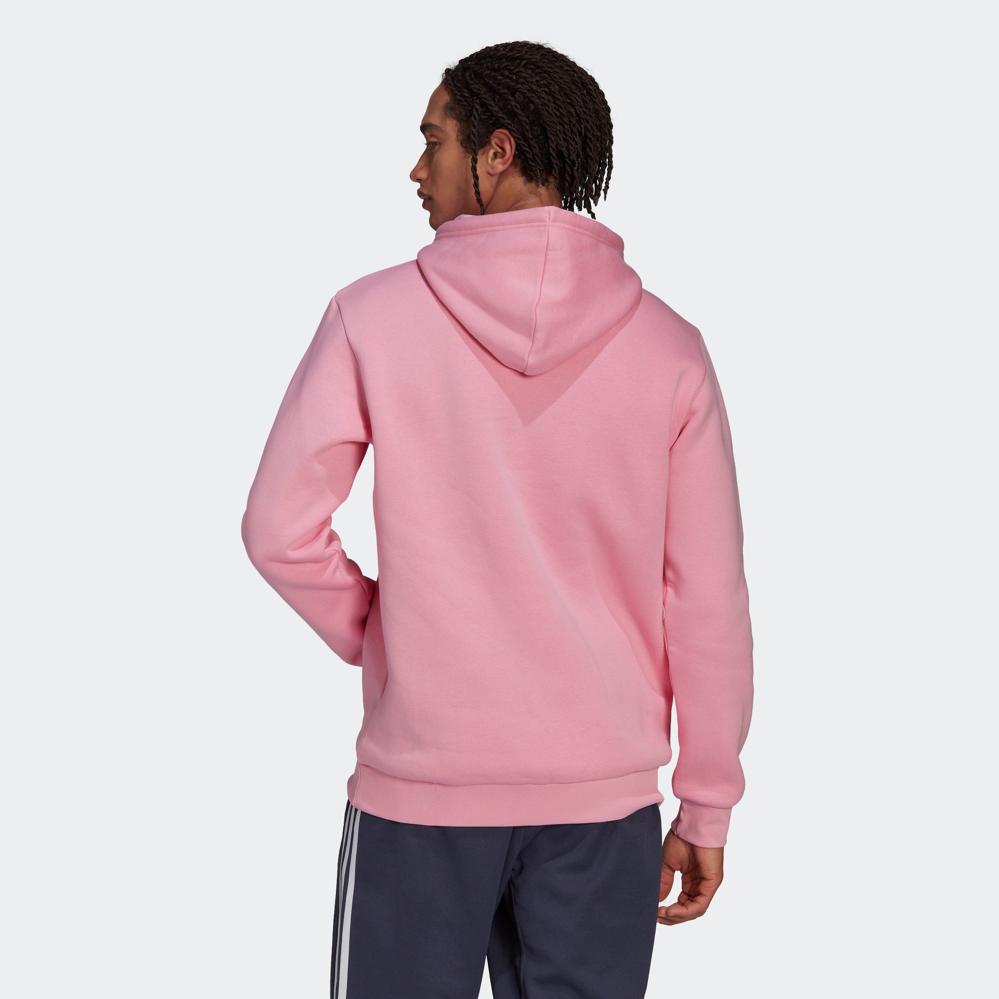 Adidas trefoil hoodie clear pink clearance