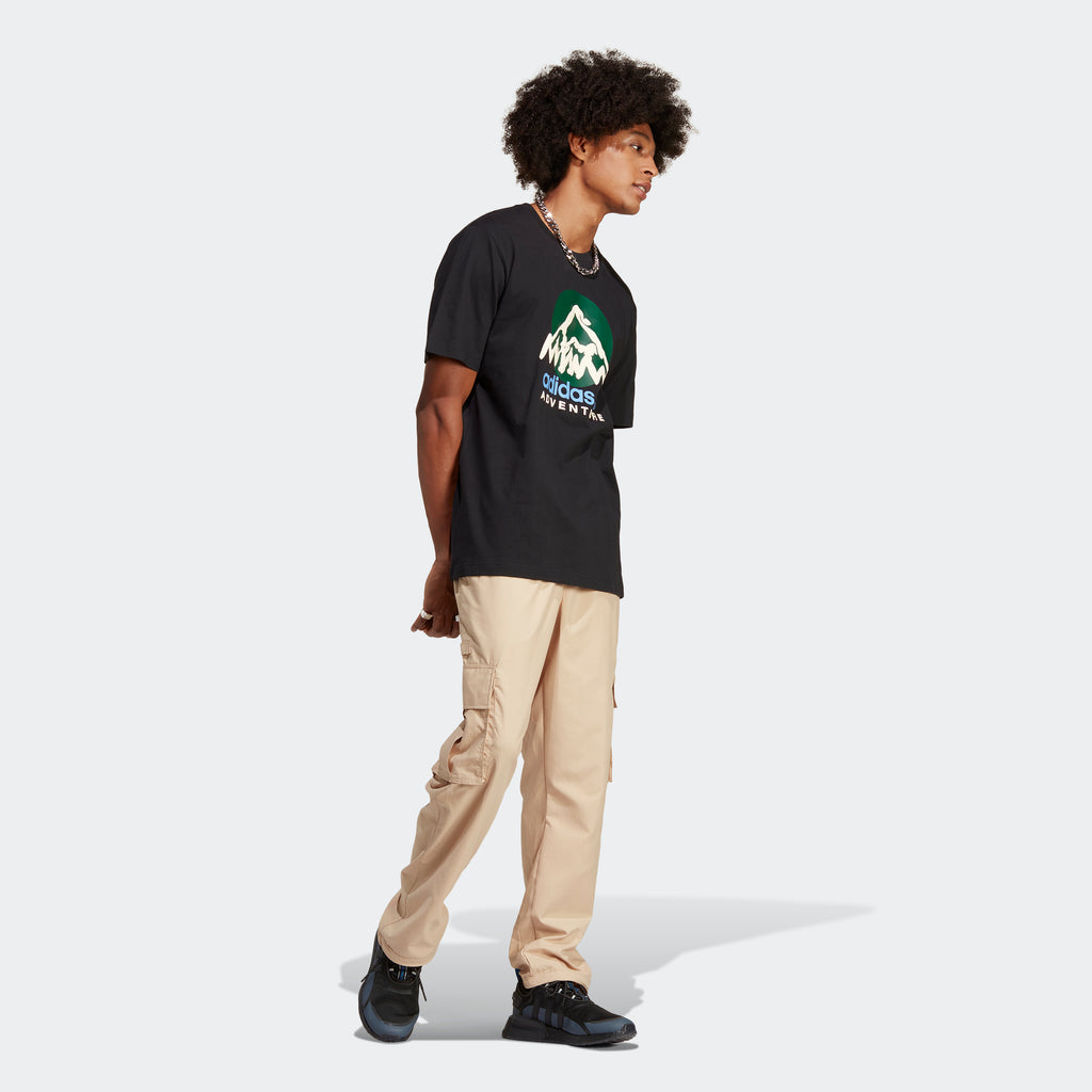 Men's adidas Originals Adventure Mountain Front T-Shirt