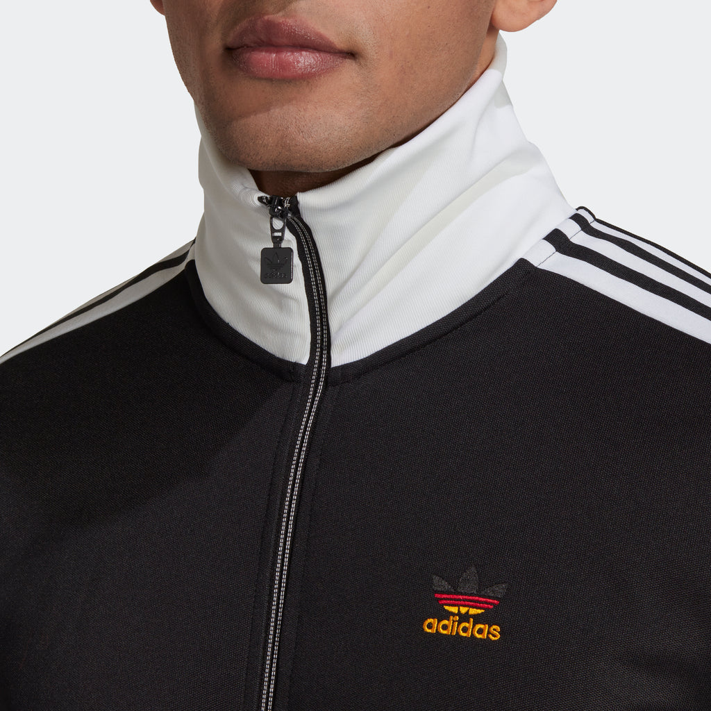 Men's adidas Originals Beckenbauer Track Jacket Black