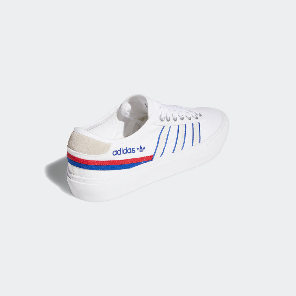 Men's adidas Delpala Shoes White FV0639 | Chicago City Sports | rear angled view