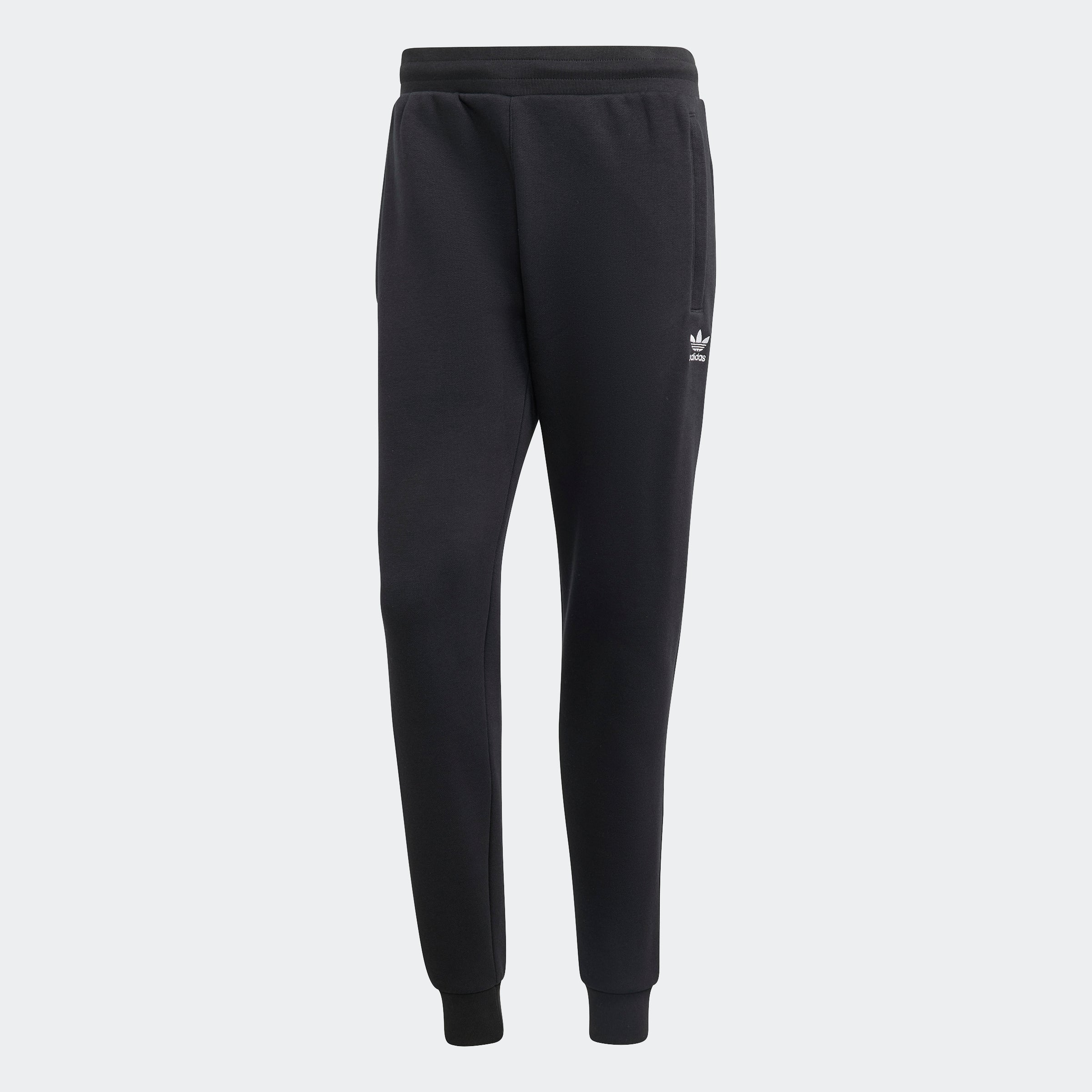 Men's adidas Originals Essentials Trefoil Joggers Black