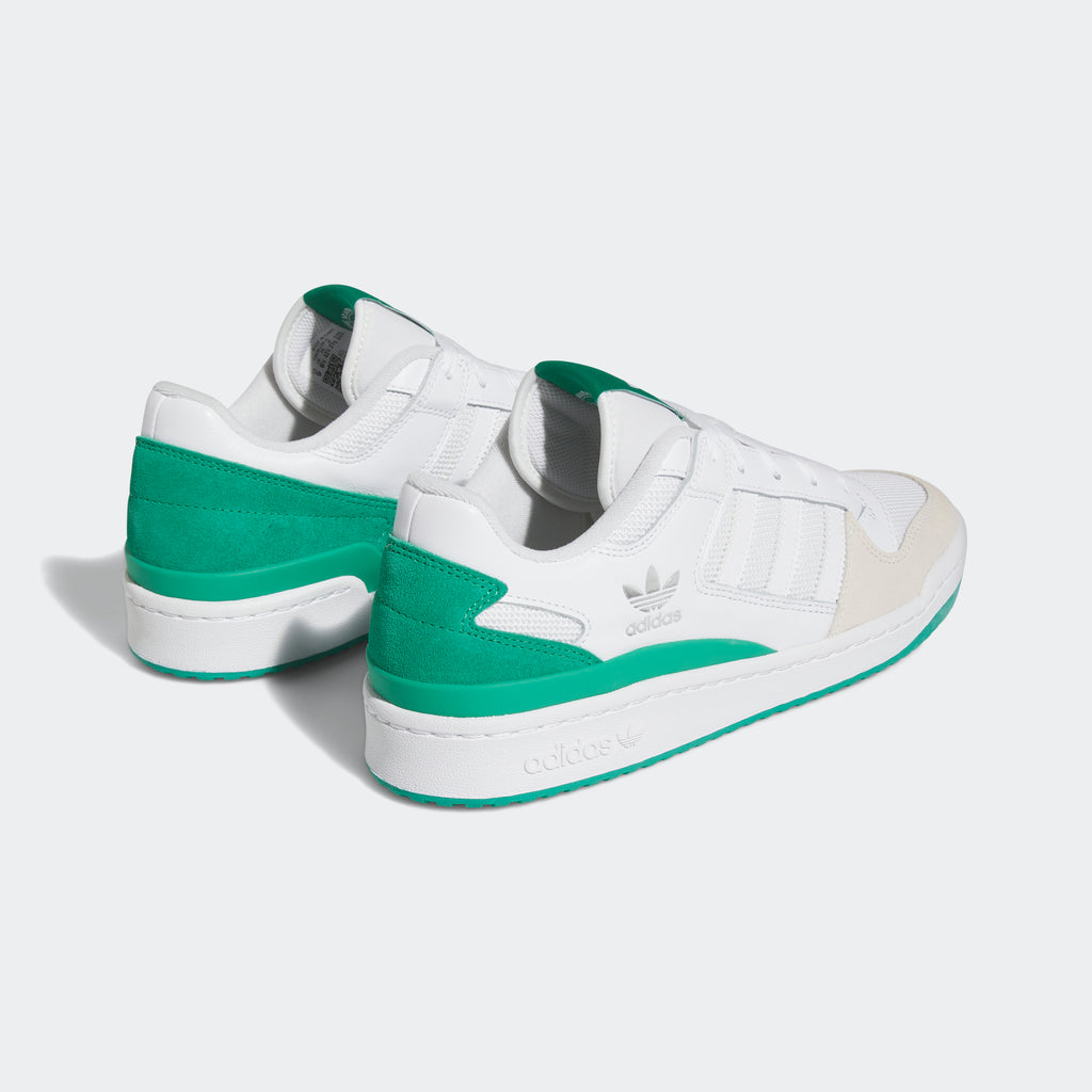 Men's adidas Originals Forum Low Classic Shoes White Green
