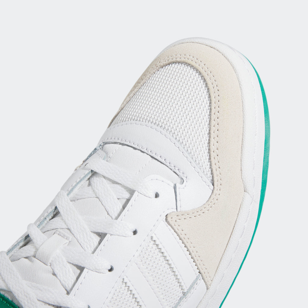 Men's adidas Originals Forum Low Classic Shoes White Green
