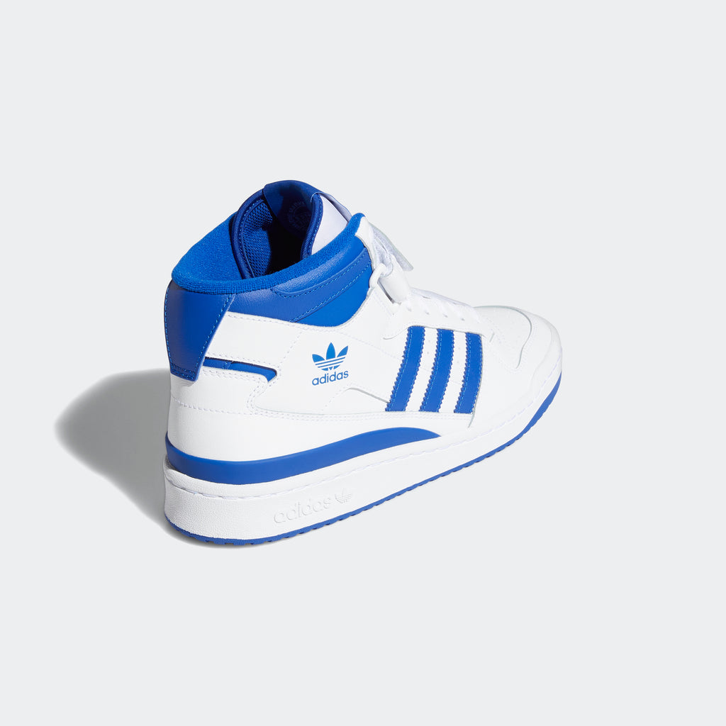 adidas Originals Forum Mid Shoes White Blue