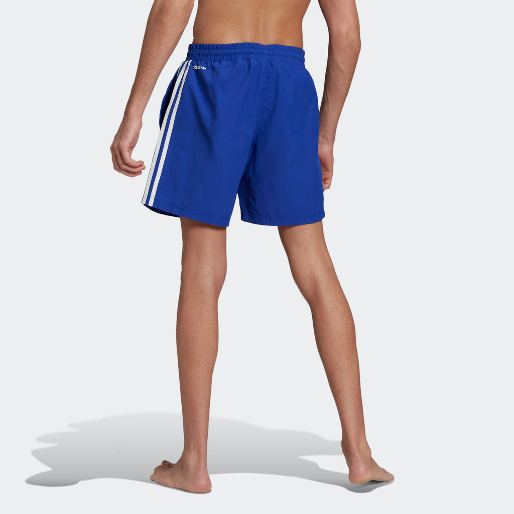 Men's adidas Originals Graphic Stoked Fish Swim Shorts