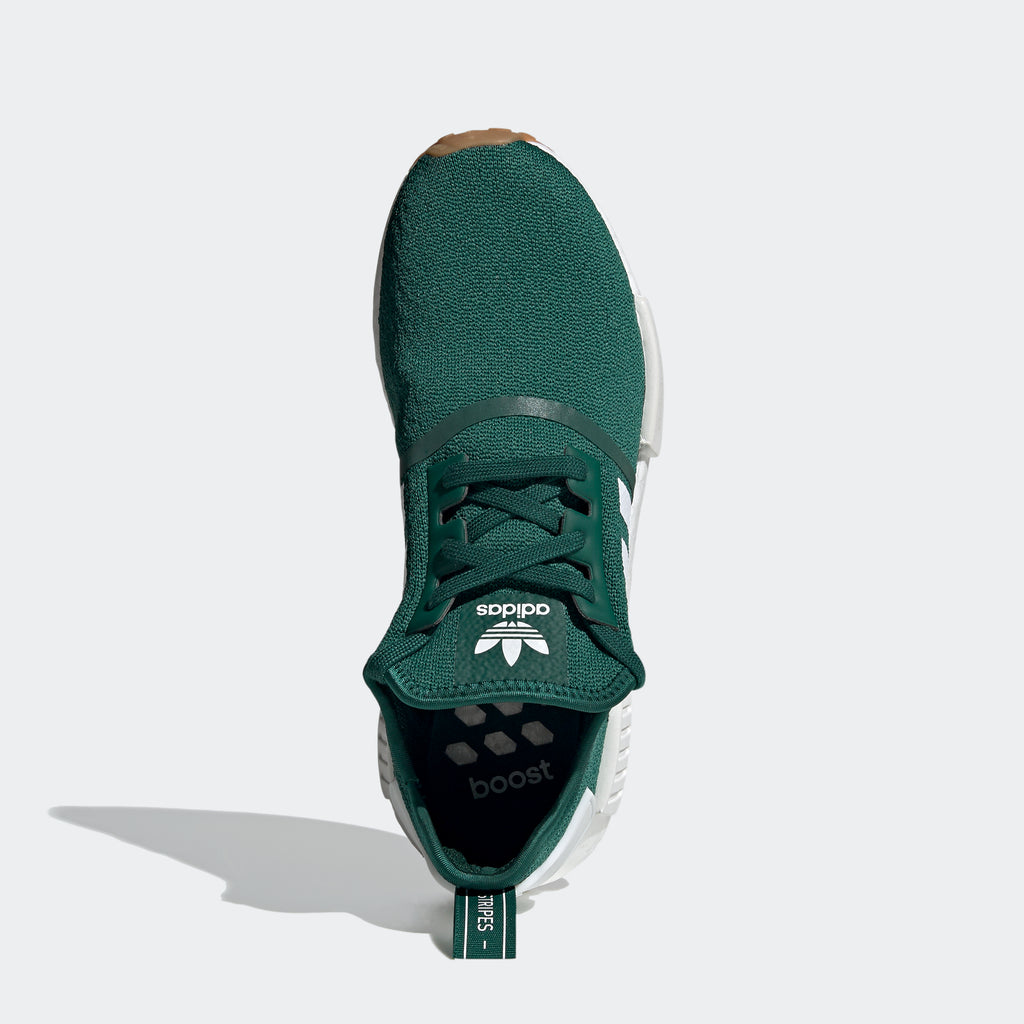 adidas Originals NMD_R1 Shoes Green FX6788 | Chicago City Sports | top view