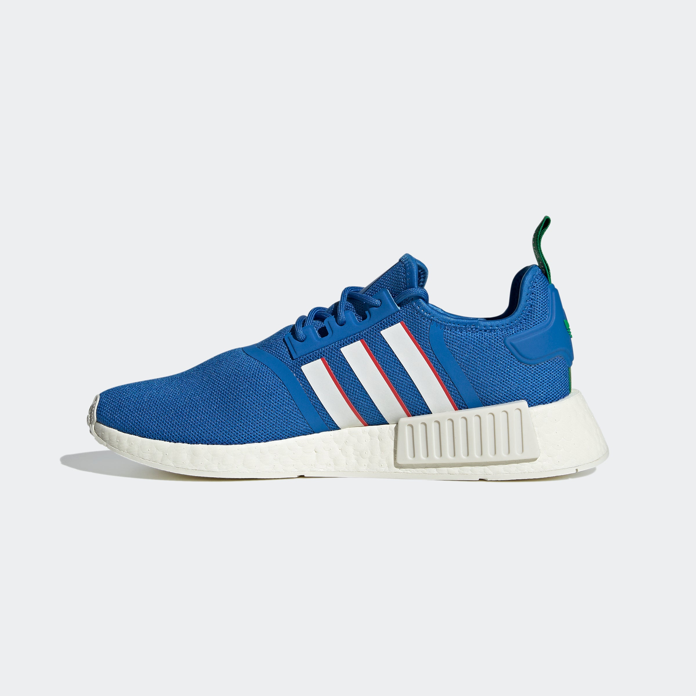 adidas, Shoes, Adidas Nmdr Blue Sneakers Blue Red White Italy Mens Sizes  New Shoes Gx9886