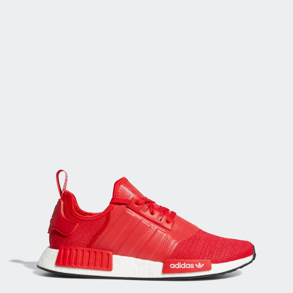 adidas Originals NMD_R1 Shoes Scarlet Red H01916 | Chicago City Sports | side view