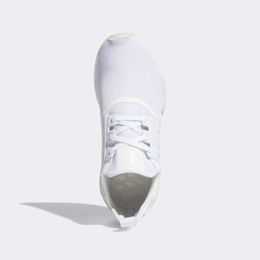 Men's adidas Originals NMD_R1 Shoes Triple White