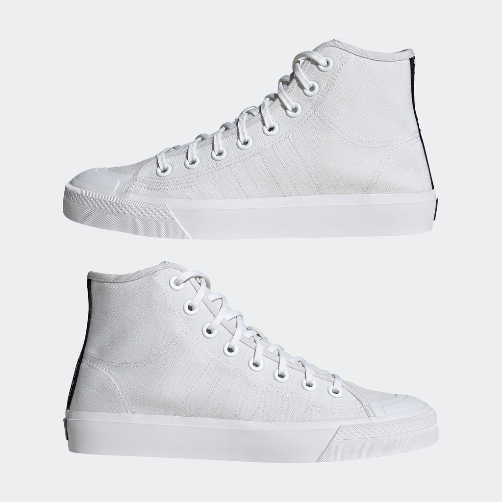 Men's adidas Originals Nizza Hi Shoes White