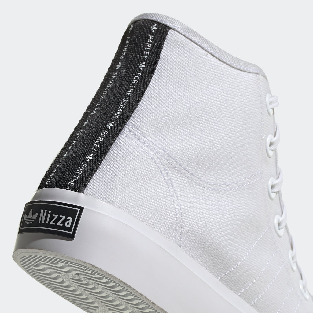 Men's adidas Originals Nizza Hi Shoes White