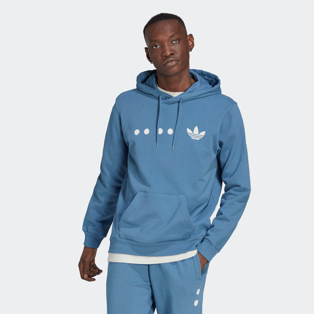 Men's adidas Originals Reclaim Logo Hoodie Altered Blue