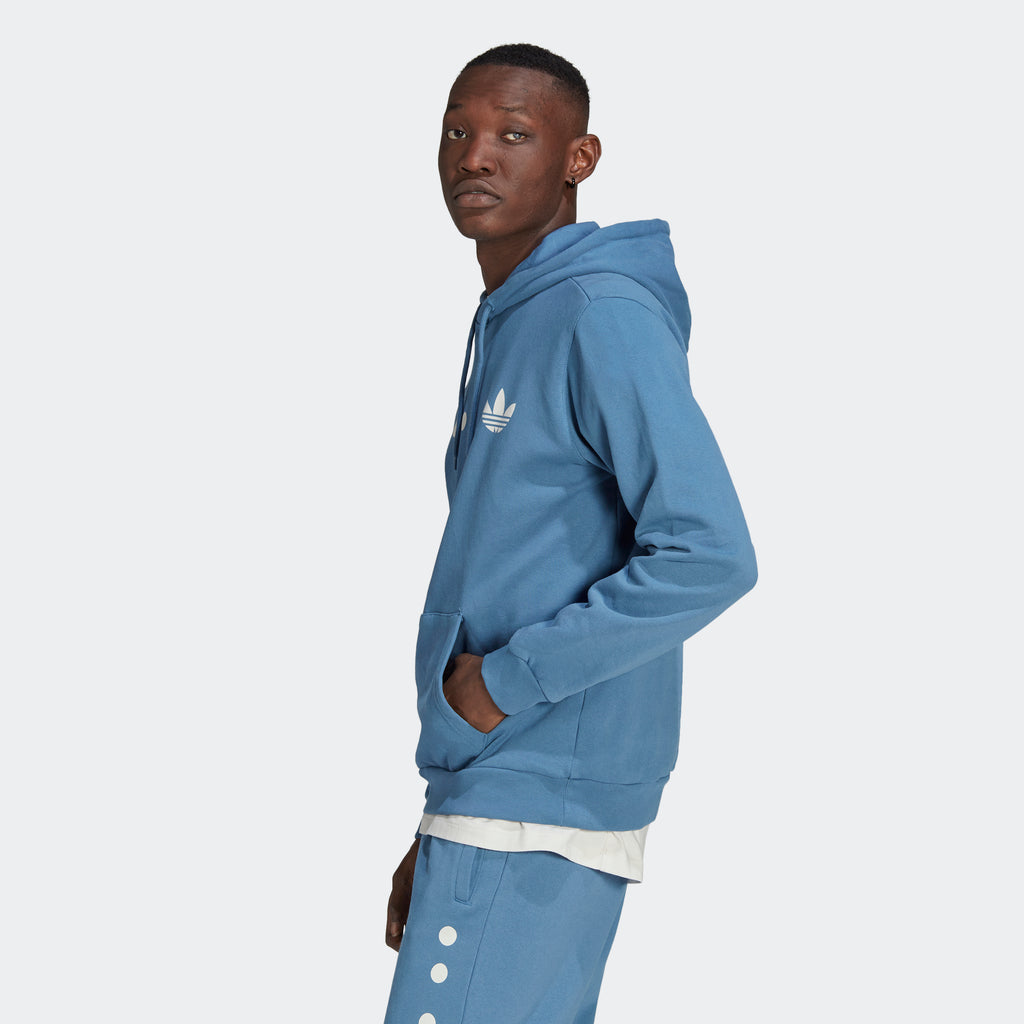 Men's adidas Originals Reclaim Logo Hoodie Altered Blue