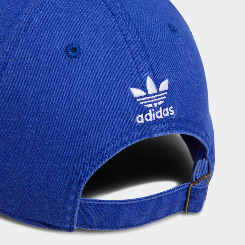 Men's adidas Originals Relaxed Strapback Hat Blue