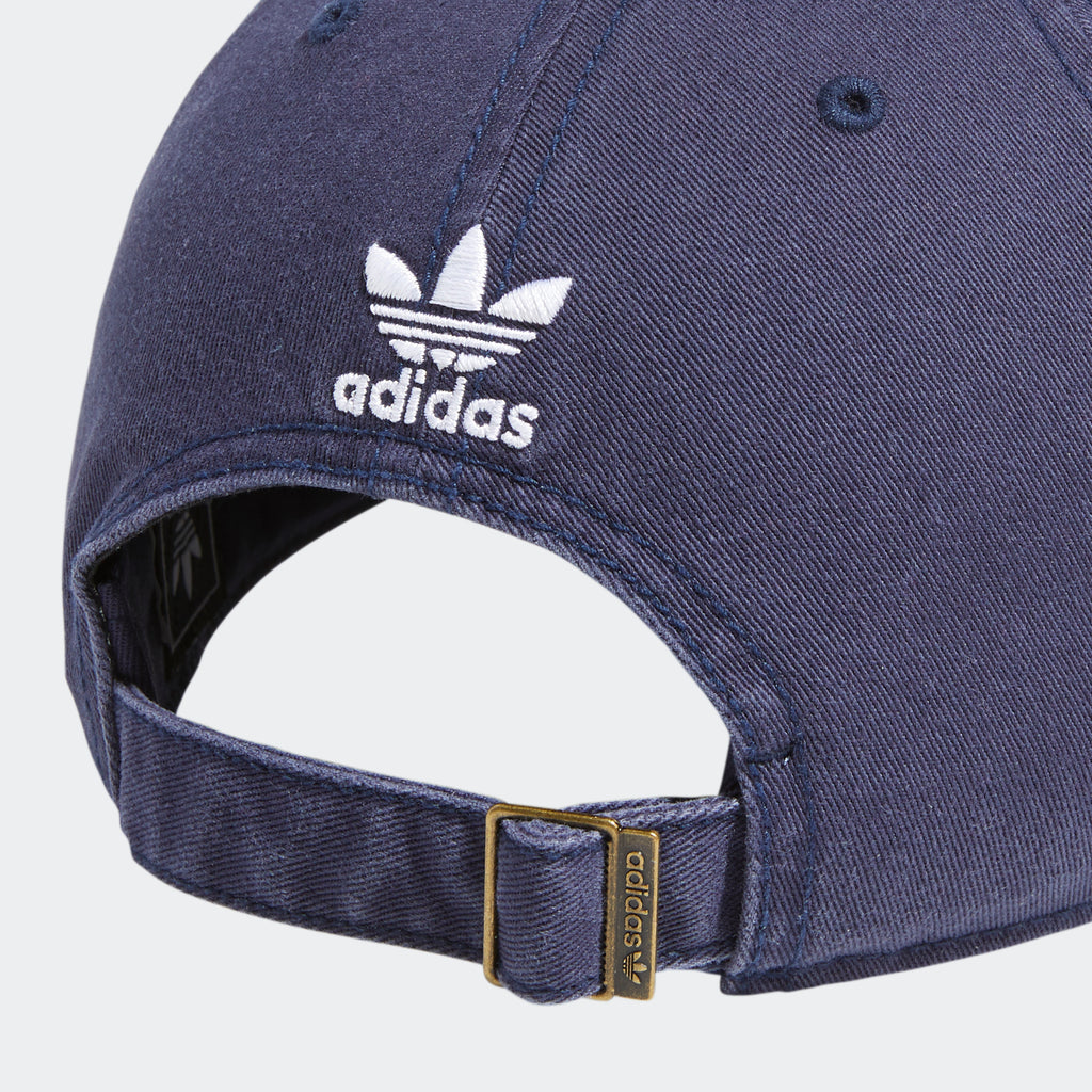 Men's adidas Originals Relaxed Strapback Hat Navy