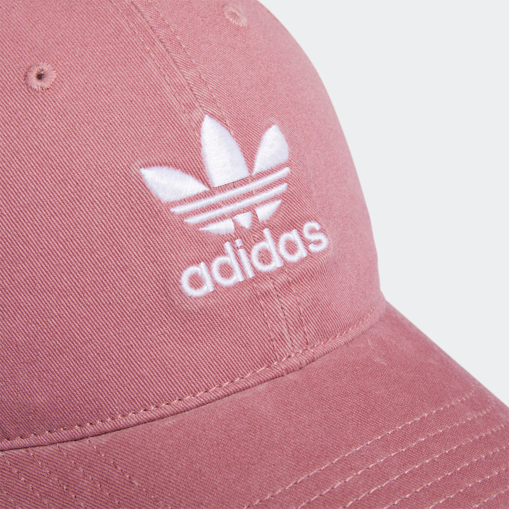 Men's adidas Originals Relaxed Strapback Hat Pink