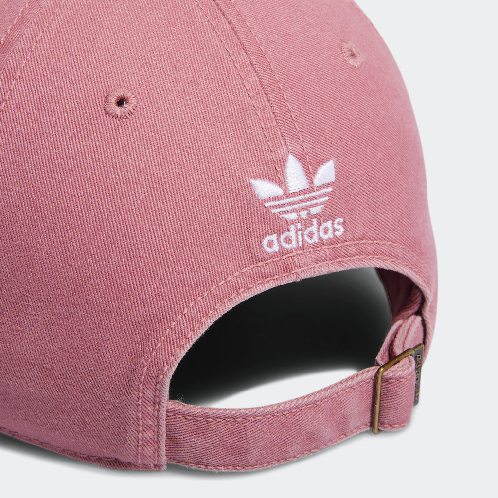 Men's adidas Originals Relaxed Strapback Hat Pink