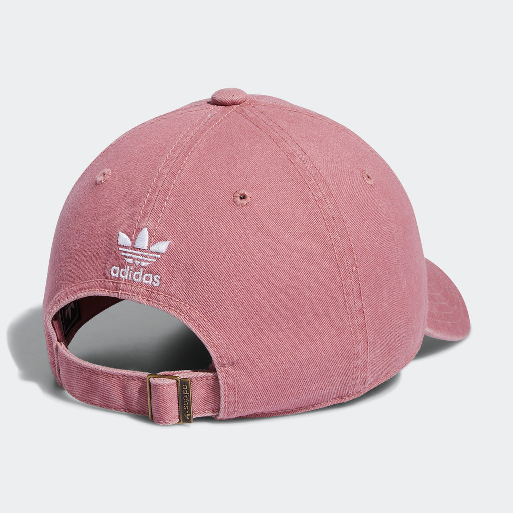 Men's adidas Originals Relaxed Strapback Hat Pink