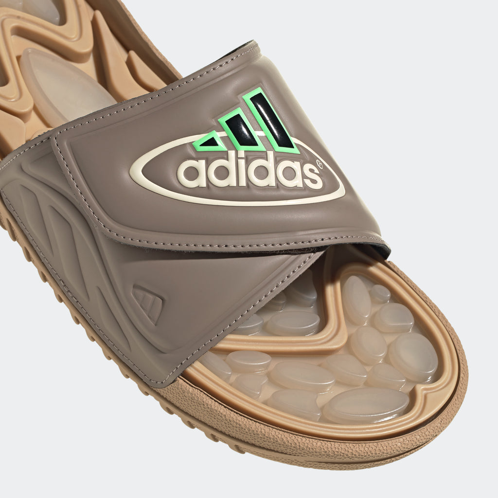 Men's adidas Originals Reptossage Slides Chalky Brown