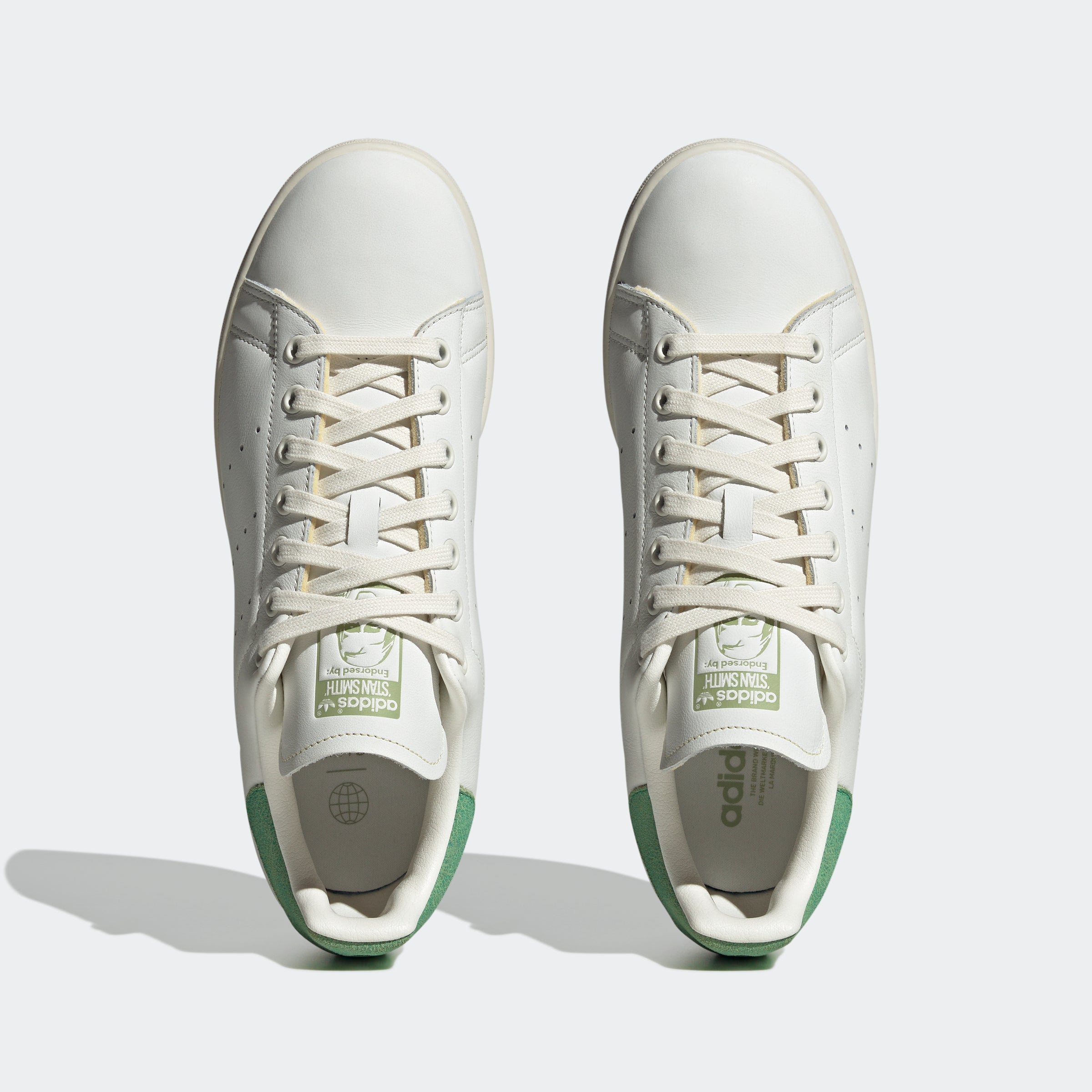 Originals stan smith sneakers in white and buff Clearance