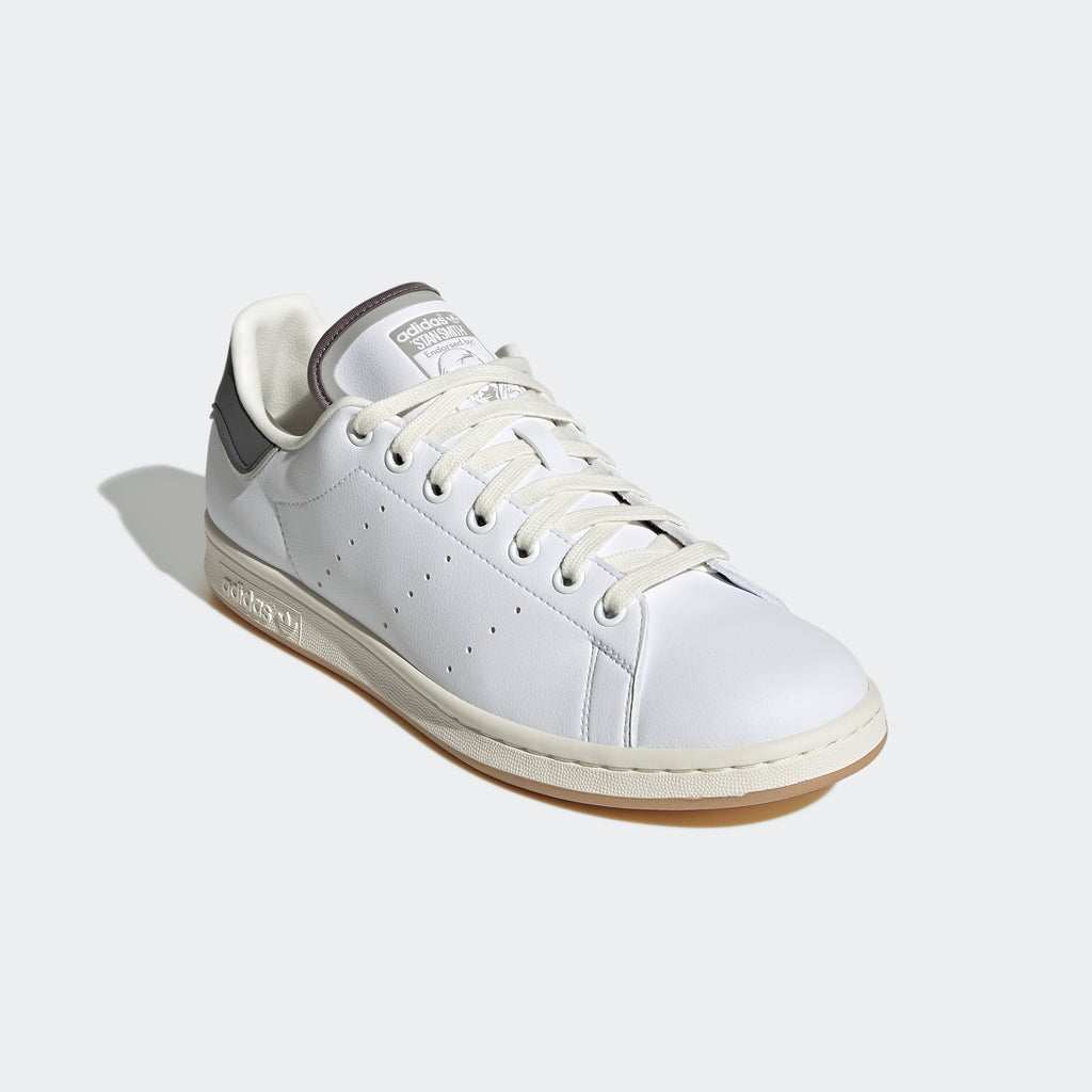 Men's adidas Originals Stan Smith Shoes White Grey