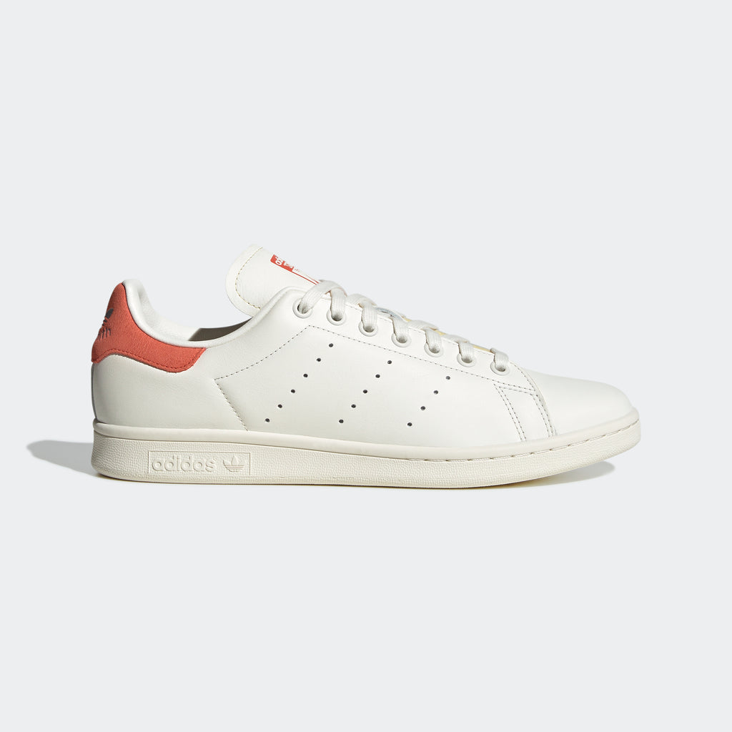 Men's adidas Originals Stan Smith Shoes White Preloved Red