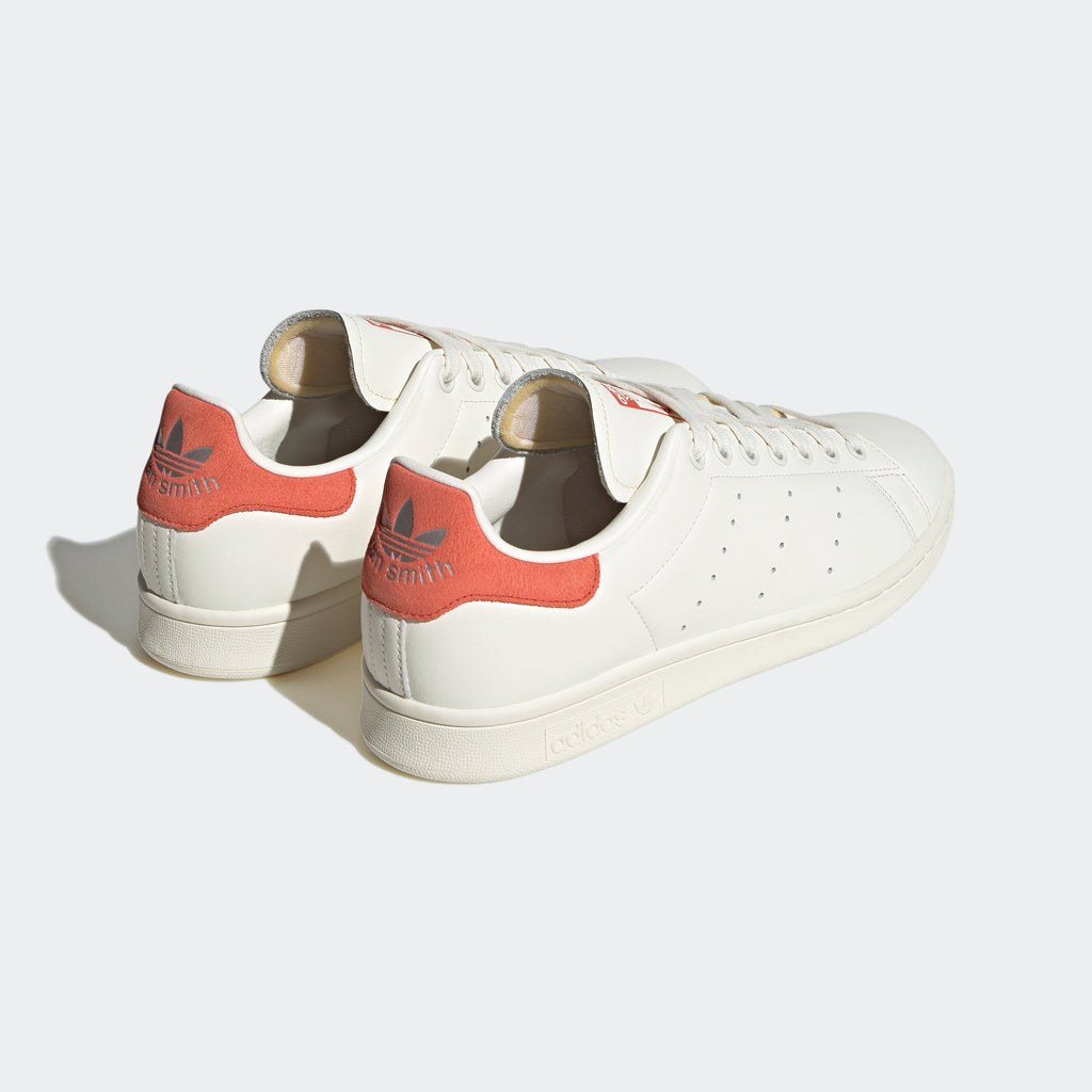 Men's adidas Originals Stan Smith Shoes White Preloved Red