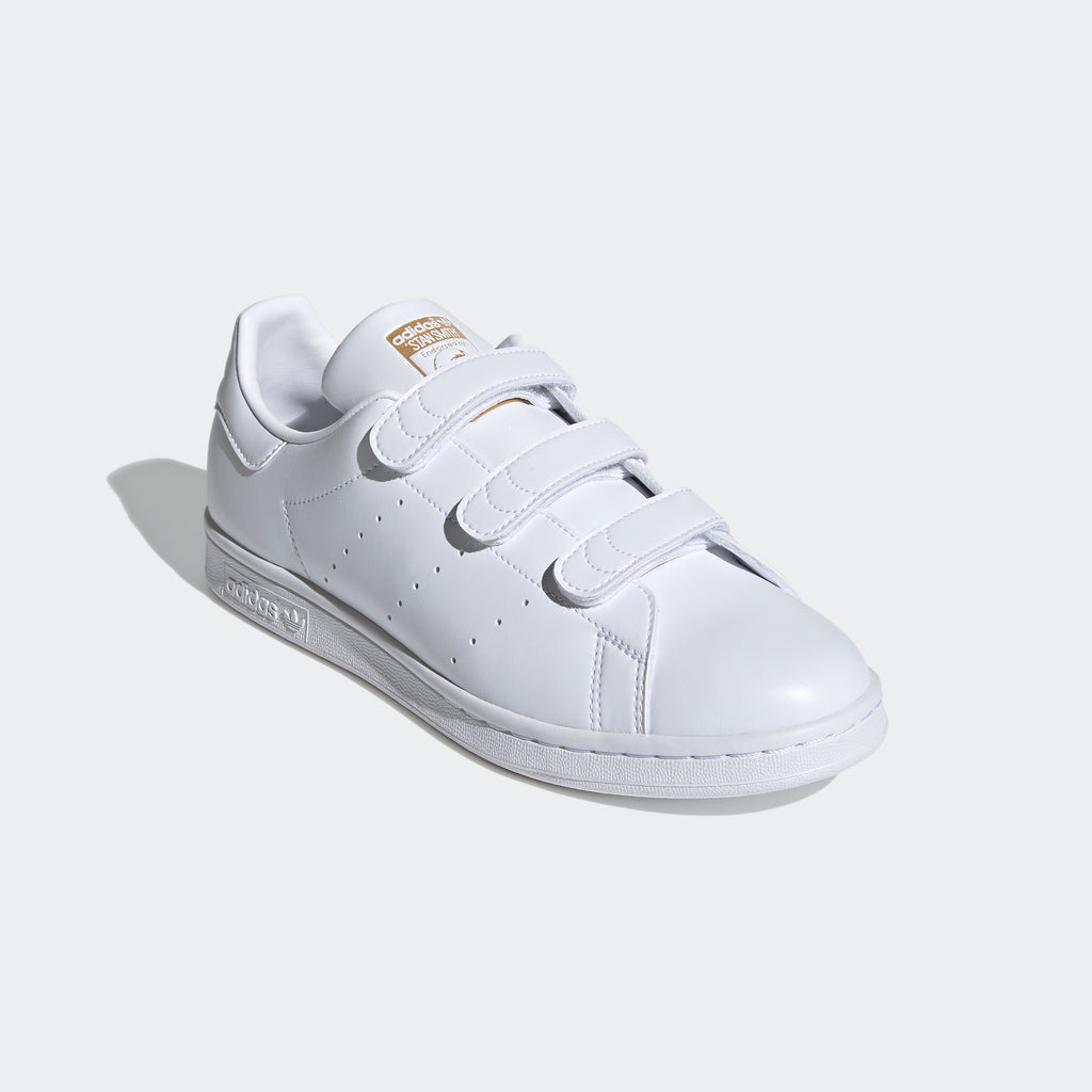 Men's adidas Originals Stan Smith Velcro Shoes White