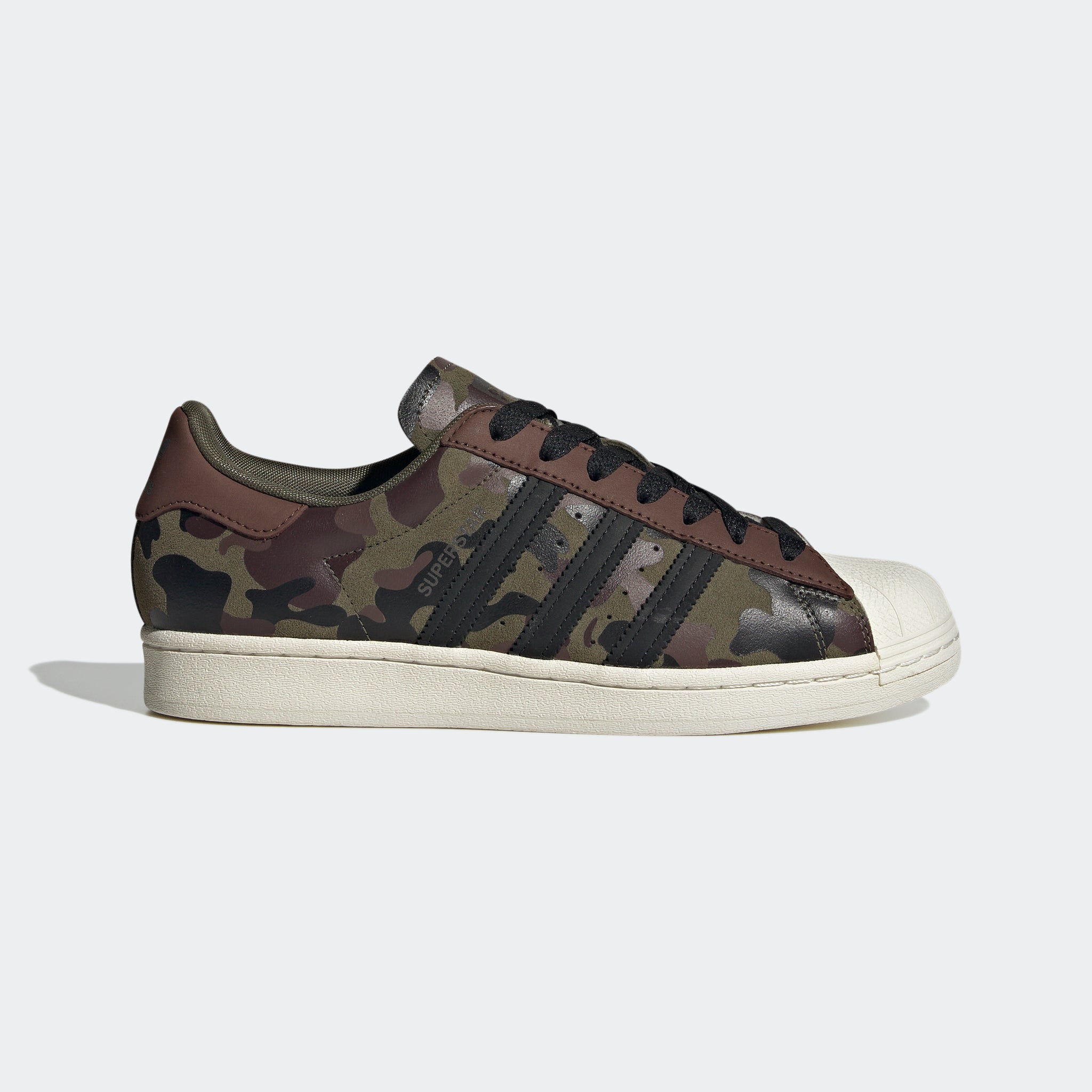 Camo fashion shell toe adidas