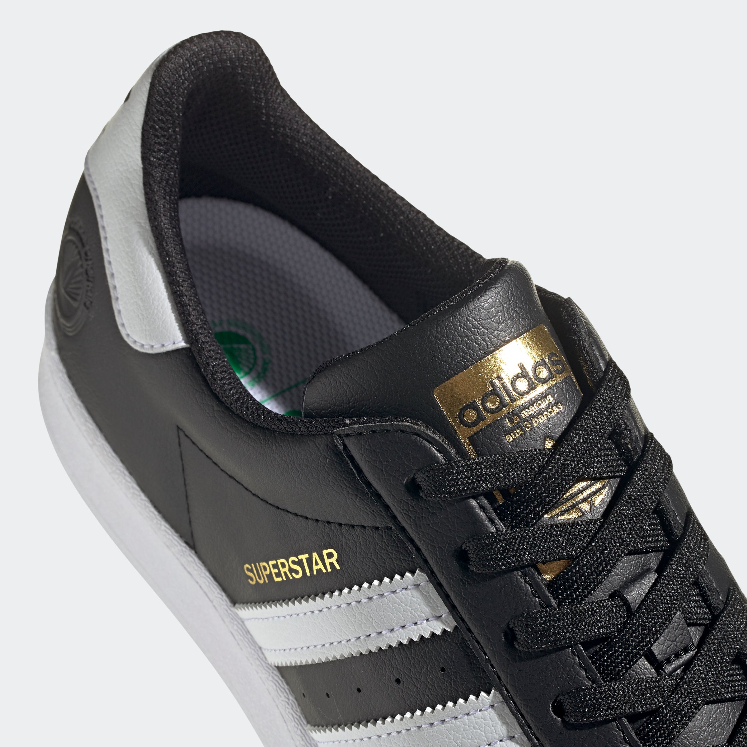 Vegan | Chicago City Shoes Black Superstar adidas Sports FW2296 Men\'s