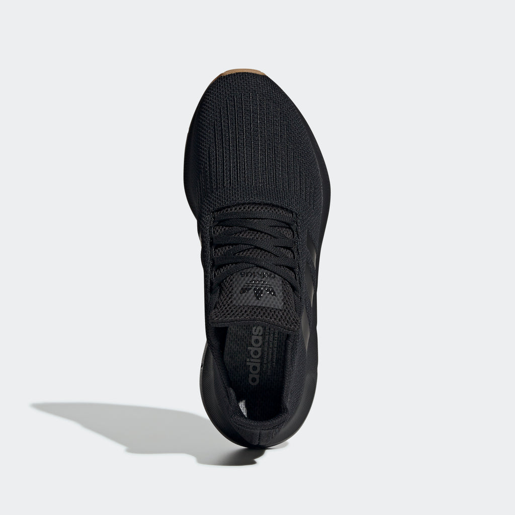 Men's adidas Originals Swift Run Shoes Black Gum