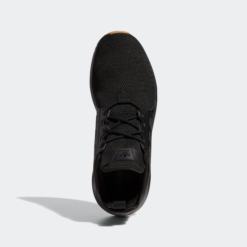 Men's adidas Originals X_PLR Shoes Black Gum FY9053 | Chicago City Sports | top view