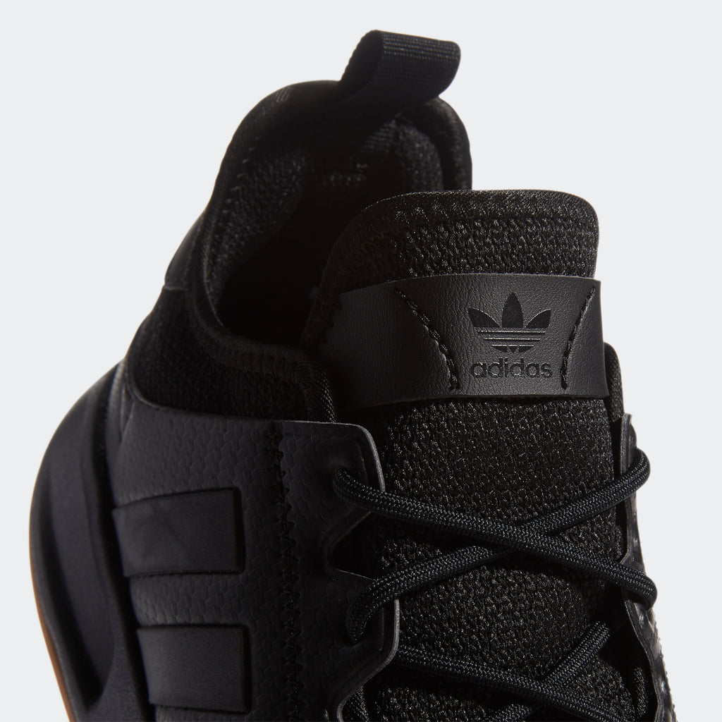 Men's adidas Originals X_PLR Shoes Black Gum FY9053 | Chicago City Sports | detailed top view