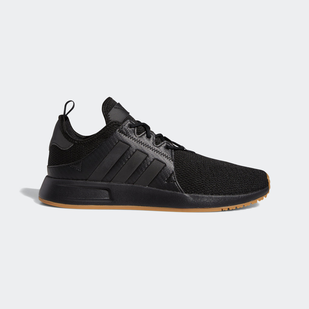 Men's adidas Originals X_PLR Shoes Black Gum FY9053 | Chicago City Sports | side view