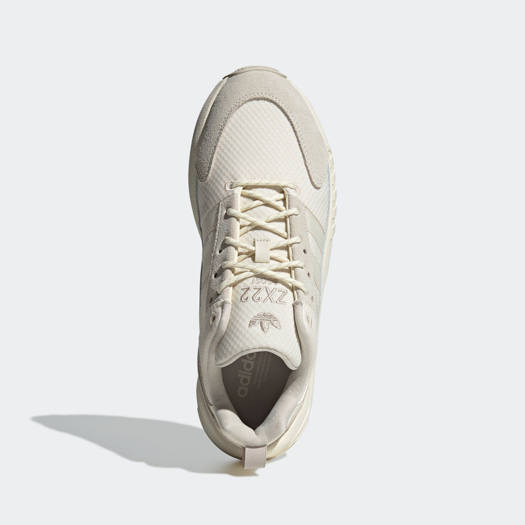Men's adidas Originals ZX 22 BOOST Shoes Cream White