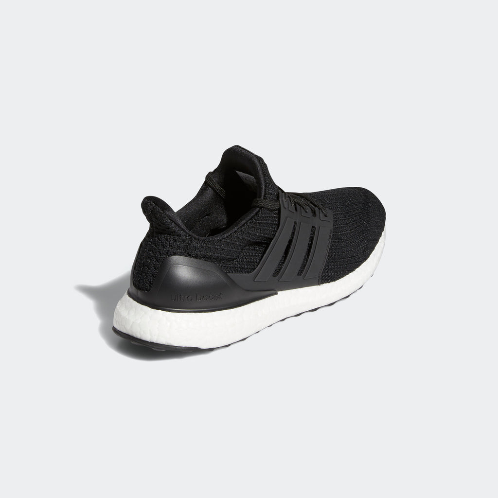 Men's adidas Ultraboost 4.0 DNA Shoes Black FY9318 | Chicago City Sports | rear angled view